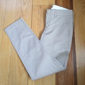 Vince Khaki Pants, Slim Fit, Tapered Leg 0